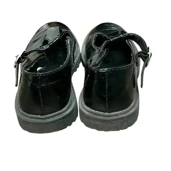 Old Navy Mary Jane Shoes Girls Size 13 Black Used - Picture 3 of 5
